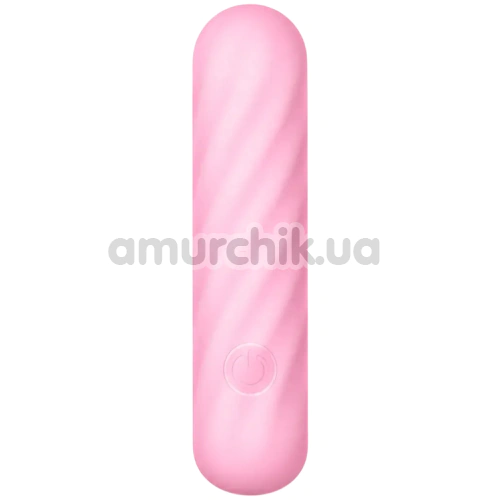 Клиторальный вибратор Univibe Marshmallow Fluffy Touch Velvet, розовый - Фото №1