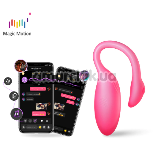 Вибратор Magic Motion Magic Flamingo Max, розовый