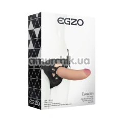 Страпон Egzo Evolution 282094, тілесний - Фото №1