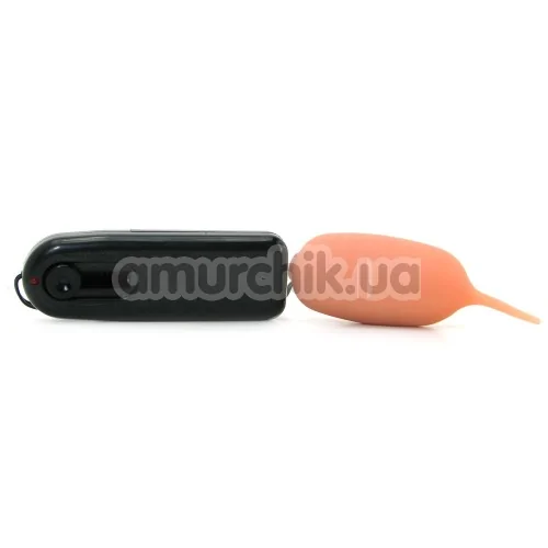 Виброяйцо Penthouse Secrets Collection Cyber Flicker, телесное