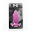 Анальная пробка Bootyful Silicone Unisex Small, розовая - Фото №2