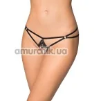 Трусики-стринги G-String 2477, черные - Фото №1