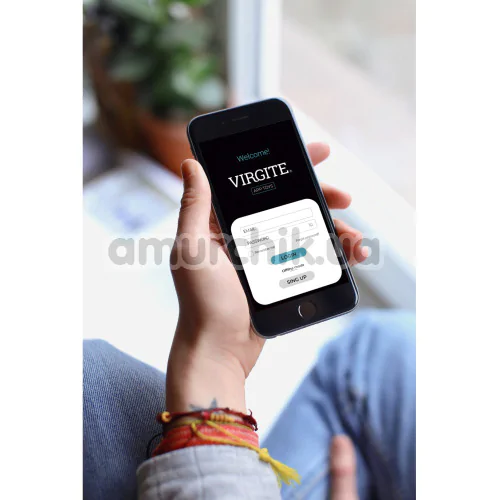 Віброяйце Virgite App Toys Remote Controlled Vibrator A2, рожеве