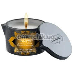 Свеча для массажа Kama Sutra Ignite Coconut Pineapple - кокос и ананас, 170 мл - Фото №1