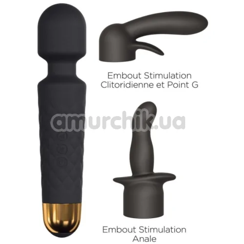 Универсальный вибромассажер Dorcel Kit Wanderful, черный