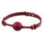 Кляп Upko Desire for Mouth Bondage Collection-Middle Heart-shaped Breathable Mouth Gag, червоний - Фото №1