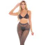 Комплект Tall Order 3-Piece Legging Set, черный: леггинсы + бюстгальтер + трусики-стринги - Фото №3