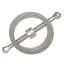 Зажимы для сосков Sins Inquisition Mighty Magnetic Nipple Orbs Kit Spring, серебряные - Фото №4