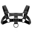 Портупея чоловіча Bedroom Fantasies Bruno Chest Bulldog Harness, чорна - Фото №5