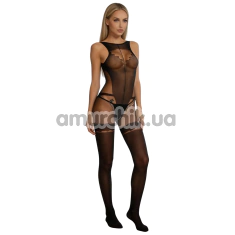 Комбинезон Star Night Crotchless Fishnet Bodystocking, черный - Фото №1