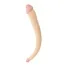 Двухконечный фаллоимитатор BigStuff 15 Inch, 38 см телесный - Фото №1