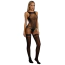 Комбинезон Star Night Crotchless Fishnet Bodystocking, черный - Фото №1
