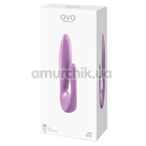 Вібратор OVO J2, рожевий