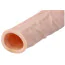 Насадка на пенис Virgite Sleeves Realistic Sleeve Penis Sheath S2, телесная - Фото №4