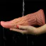 Фаллоимитатор Dual-Layered Silicone Nature Cock LV411018, коричневый - Фото №23