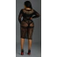 Платье Moonlight Lingerie Model 03, черное - Фото №5