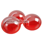 Шарики для массажа Crushious Lubbies Strawberry & Champagne - клубника и шампанское, 3 х 3 г - Фото №1