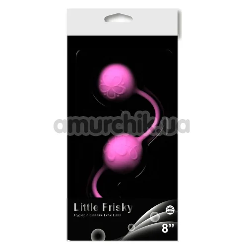 Вагинальные шарики Little Frisky, розовые