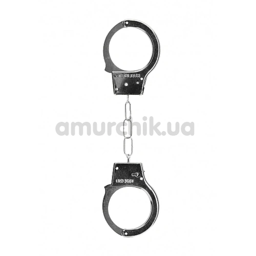 Наручники Ouch! Beginner's Handcuffs, серебристые