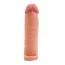 Насадка - удлинитель пениса с вибрацией Lovetoy Pleasure X-Tender Series LV1061, телесная - Фото №5