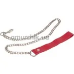 Поводок sLash Leather Leash, красный - Фото №1
