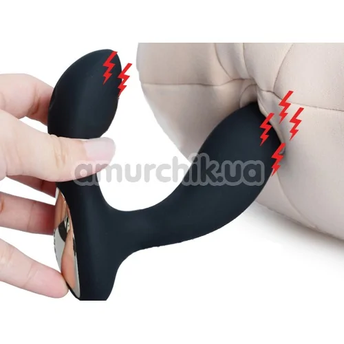 Вибростимулятор простаты для мужчин Lelo Bruno Purple (Лело Бруно Перпл), черный