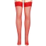 Чулки Star Night Tight Net Stockings, красные - Фото №6