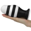 Анальна пробка Love Toy X-Missioner Butt Plug 6.5, чорно-біла - Фото №8