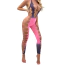 Комбинезон Star Night Hollow Out Gradient Bodystocking, фиолетово-розовый - Фото №10