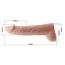 Насадка на пеніс Penis Extender 8 inch 026238, тілесна - Фото №4