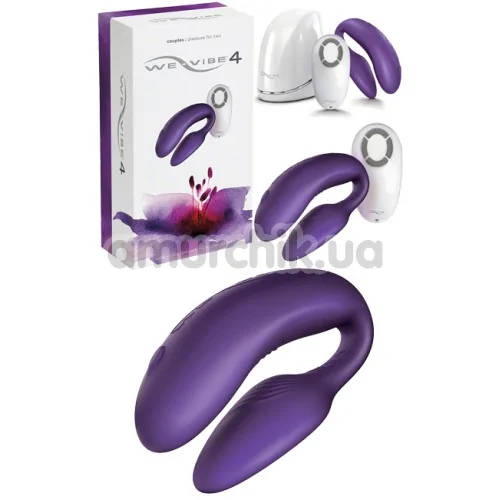 Вибратор We-Vibe 4 Purple (ви вайб 4 фиолетовый)