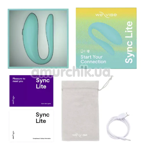 Вибратор We-Vibe Sync Lite (ви вайб синк лайт бирюзовый)