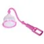 Вакуумная помпа для увеличения груди Breast Pump Enlarge With The Cup, розовая - Фото №2