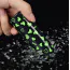 Кліторальний вібратор Heart Massager Glow In The Dark, чорний - Фото №18