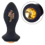 Анальная пробка с вибрацией Naughty Bits Shake Your Ass Petite Vibrating Butt Plug, черная - Фото №4