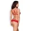 Комплект Obsessive 860-SET-1 красный: бюстгальтер + трусики-стринги - Фото №2