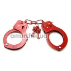 Наручники Designer Cuffs, червоні - Фото №1