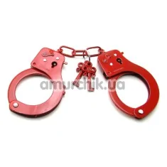 Наручники Designer Cuffs, червоні - Фото №1