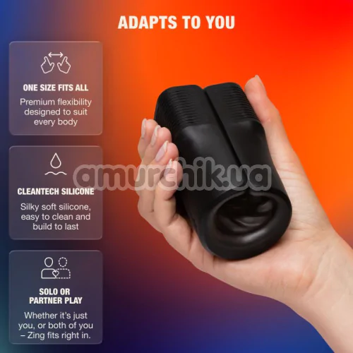 Мастурбатор с вибрацией Arcwave Zing, черный