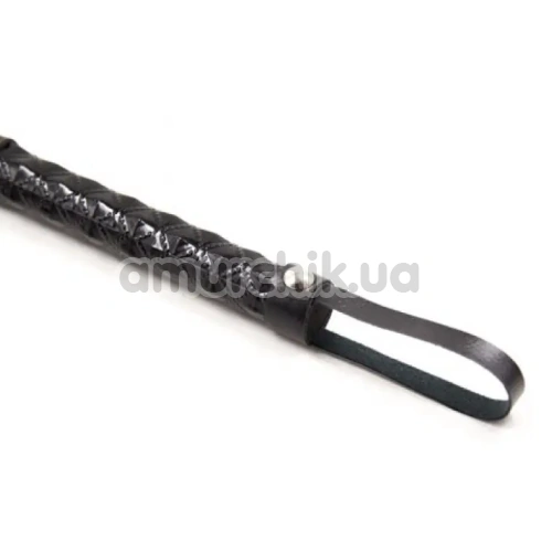 Флогер DS Fetish Metallic Flogger, чорний