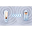 Вибратор для клитора и точки G Qingnan No.6 Wireless Control Wearable Vibrator, голубой - Фото №9
