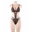 Боді Star Night Sheer Lace Teddy, чорне - Фото №4