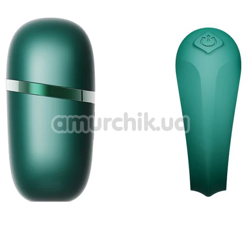 Виброкольцо для члена Zalo Apis, зеленое