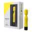 Універсальний вібромасажер Virgite Fluo Mini Wand Vibe F4, жовтий - Фото №8