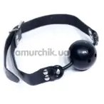 Кляп Boss Series Fetish Knebel-Ball Gag з кулькою, чорний - Фото №1
