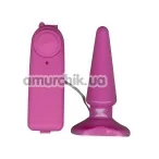 Анальная пробка с вибрацией Funky Vibrating Buttplug, пурпурная - Фото №1