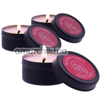 Набір масажних свічок Amour Massage Candle Set Of 3 Scents, 3 х 30 г - Фото №1