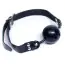 Кляп Boss Series Fetish Knebel-Ball Gag з кулькою, чорний - Фото №1
