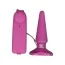 Анальная пробка с вибрацией Funky Vibrating Buttplug, пурпурная - Фото №1