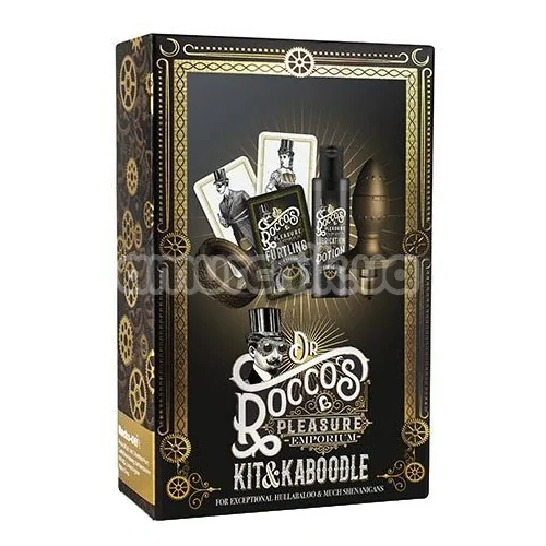 Набор Dr. Roccos Pleasure Emporium Kit and Kaboodle, бронзовый